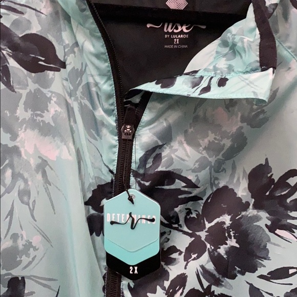 LuLaRoe Rose Determined Athletic Jacket - 2XL - Picture 2 of 4